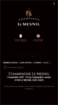 Mobile Screenshot of champagnelemesnil.com